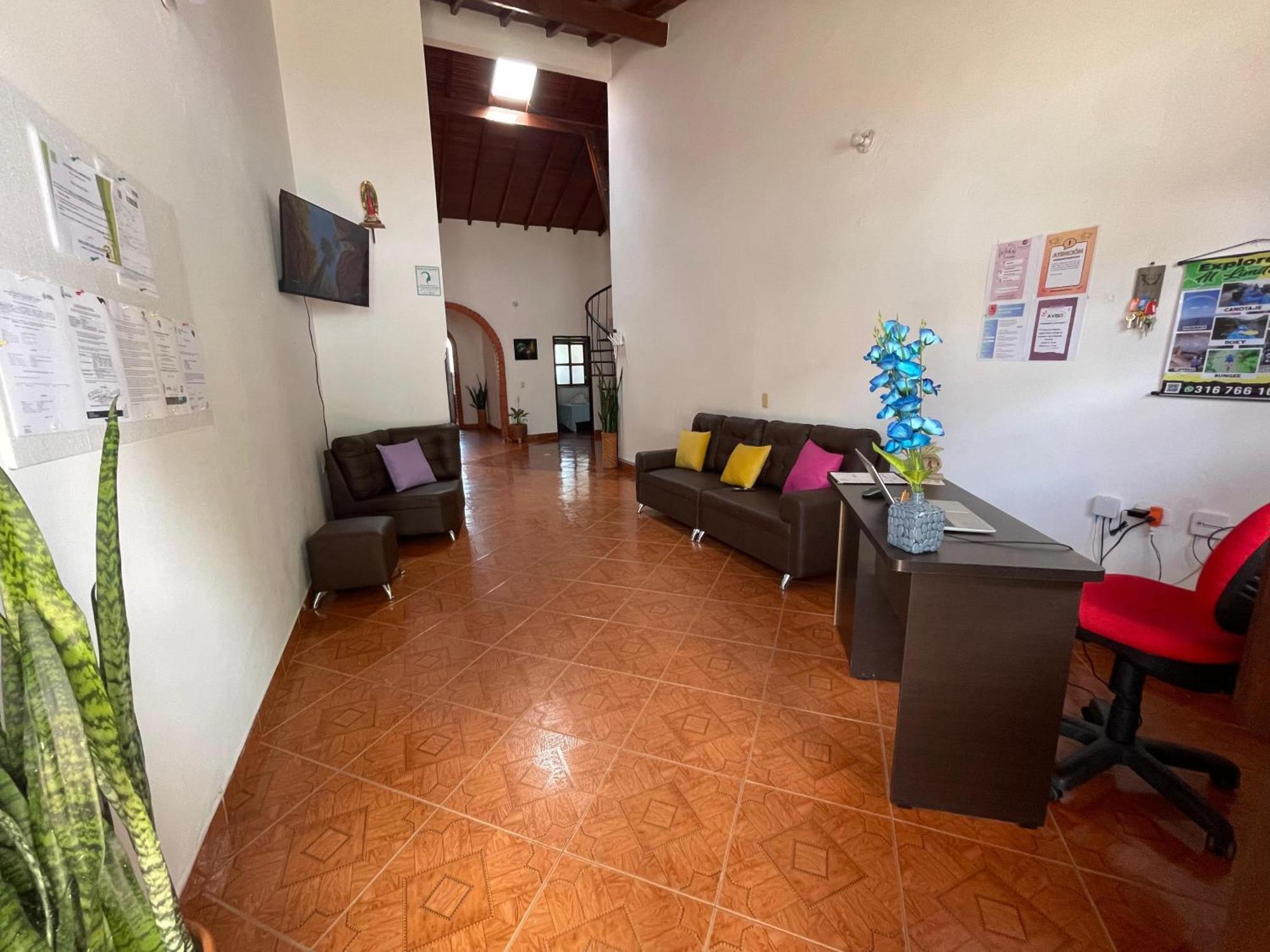 Hostel La Hormiga Barichara Buitenkant foto